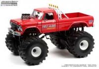 Ford F-250 1978 Monster Truck with 66-Inch Tires *First Blood*, rood