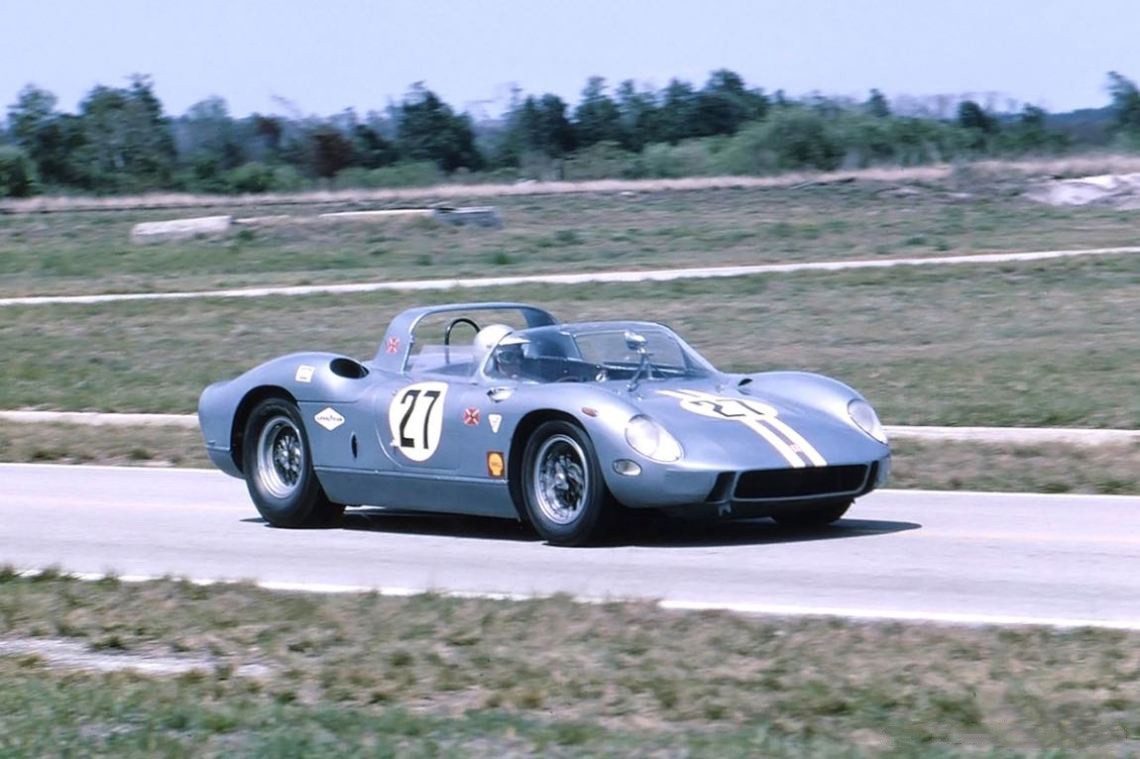 FERRARI 330P N°27 SEBRING 12u 1965 CHARLIE KOLB J