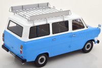 FORD TRANSIT MKI MINIBUS 1965 - Bleu  , blanc