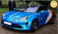 Alpine A110S Sidetrack 2021 - N°14 , bleu