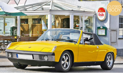 VW-Porsche 914-6 1973 , Geel