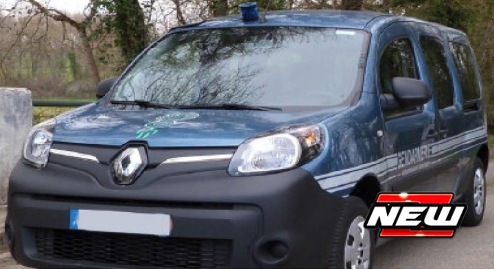 Renault Kangoo Z.E. 2020 - "Politie" , Donker Blau
