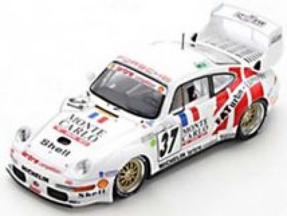 PORSCHE - 911 993 GT2 EVO 3.6L TURBO TEAM SOCIETE LARBRE COMPETITION N 37 24h LE MANS 1995 D.DUPUY - E.COLLARD - S.ORTELLI - wit rood