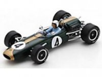 BRABHAM F1 BT11A N 4 WINNAAR SANDOWN PARK CUP - TASMAN SERIES 1965 JACK BRABHAM -  groen goud