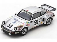 PORSCHE - 911 CARRERA RSR TEAM P.MAUROY N 59 24h LE MANS 1974 P.MAUROY - ACVERNEY - M.RENIER - zilver swart