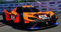 KTM - X-BOW GTX TEAM TRUE RACING N 114 WINNAAR CUP-X KLASSE 24h NURBURGRING 2021 R.KOFLER - J.STUCK - F.STUCK , ORANJE