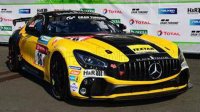 MERCEDES BENZ - AMG GT4 TEAM ZWART FALCON TEXTAR N 36 WINNAAR SP8 KLASSE 24h NURBURUGRING 2021 K.MUSTAFA MEHMET - G.PIANA - M.STURSBERG - E.YUCESAN , JAUNE / NOIR