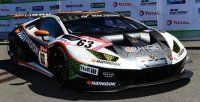 LAMBORGHINI - HURACAN GT3 EVO TEAM HANKOOK FFF RACING N 63 24h NURBURGRING 2021 M.MAPELLI - F.PERERA - M.BORTOLOTTI - G.ALTOE , WIT / ZWART /ORANJE