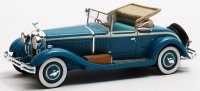 ISOTTA FRASCHINI - 8A SS CABRIOLET OPEN CASTAGNA 1930 - BLUE BEIGE