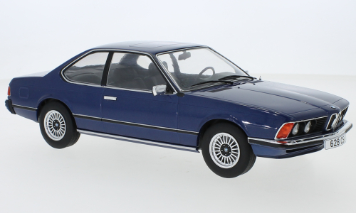 BMW 6  (E24), donker blauw, 1976