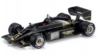 LOTUS - F1 97T RENAULT TURBO TEAM LOTUS N 11 PORTUGAL GP 1985 ELIO DE ANGELIS ,  NOIR