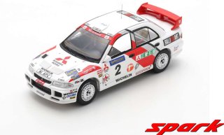 MITSUBISHI LANCER EVOLUTION  N°2 WINNER RALLYE HONG KONG BEIJING 1996 ARI VATANEN TILBER