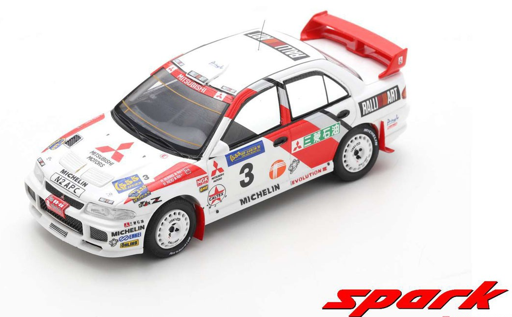 MITSUBISHI LANCER EVOLUTION ? N°3 2nd RALLYE HONG