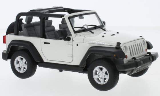 Jeep Wrangler Rubicon, 2007 , wit/zwart
