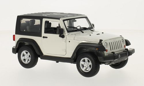 Jeep Wrangler Rubicon, 2007 , wit/zwart