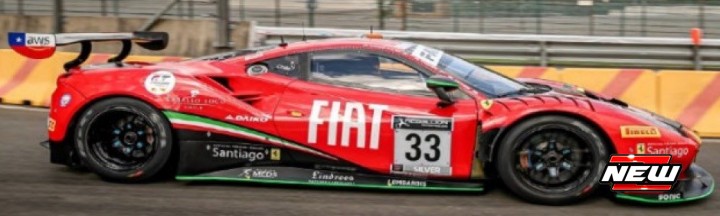 FERRARI 488 GT3 N33 RINALDI RACING 24H SPA 2021 HI