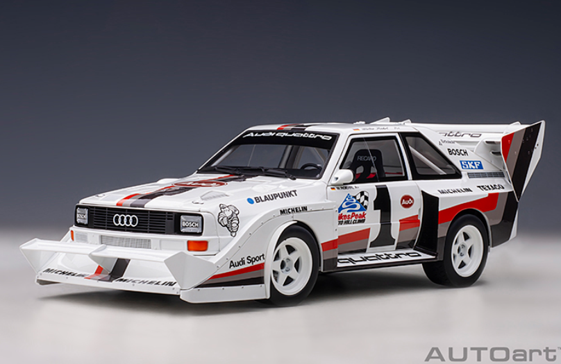 AUDI QUATTRO S1 PIKES PEAK WINNER 1987 W.ROEHRL nr