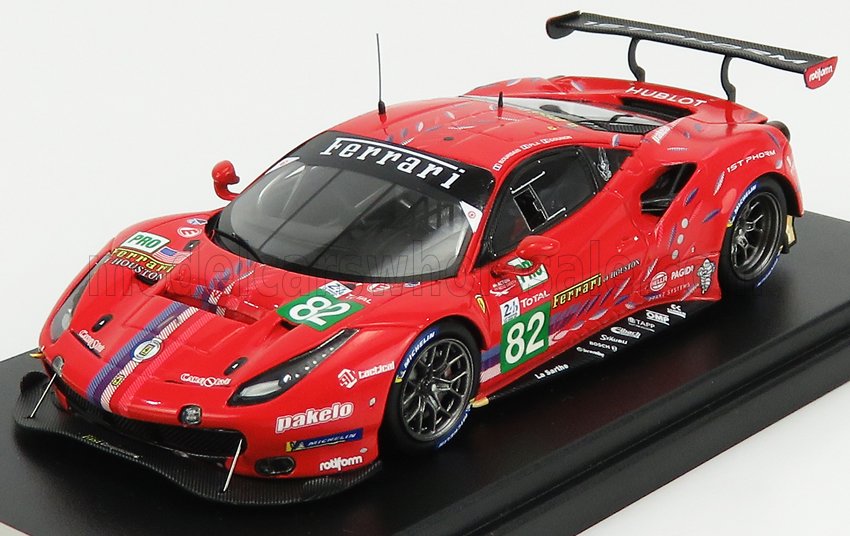 Ferrari 488 GTE EVO No.82 Risi Competizione 24H Le