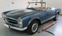 MERCEDES BENZ - SL-CLASS 230SL SPIDER (W113) 1963 , licht blauw metallic