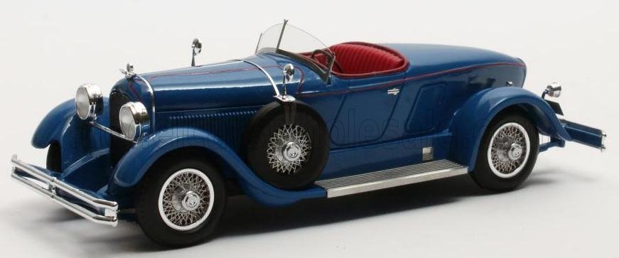 DUESENBERG X McFARLAN BOAT ROADSTER 1927 - BLAUW