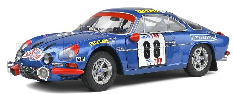 RENAULT ALPINE A110 1600S Nr88 WINNAAR RALLY PORTU