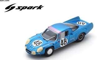 ALPINE A210 N°48 12th 24H LE MANS 1967 R. DE LAGE