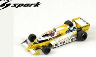 RENAULT RS11 N°15 WINNER GP FRANCE 1979 JEAN-PIER