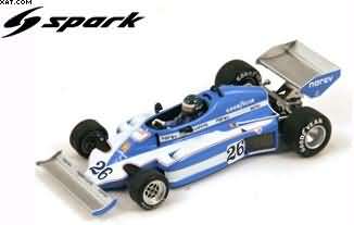 LIGIER JS7 N°26 WINNER GP SWEDEN 1977 JACQUES LAF