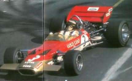 LOTUS 49C N°3 WINNER GP MONACO 1970 JOCHEN RINDT
