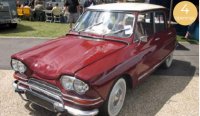 Citroën Ami 6 Club 1968 - Corsaire Rouge  , 4 ouverts