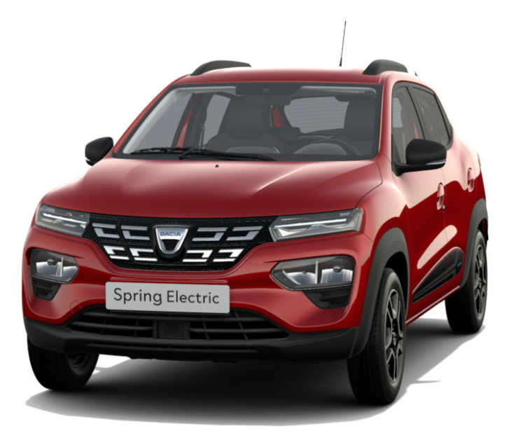 Dacia Spring Comfort 2022 - Goji Rood , 0 openinge