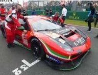 FERRARI 488 GTE EVO N388 RINALDI RACING 24H LE MANS 2021 EHRET HOOK BLEEKEMOLEN