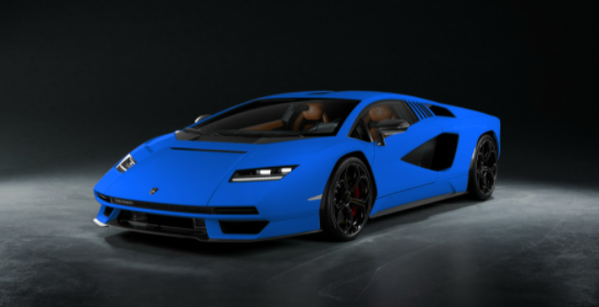 LAMBORGHINI COUNTACH LPI 800-4 , BLAUW