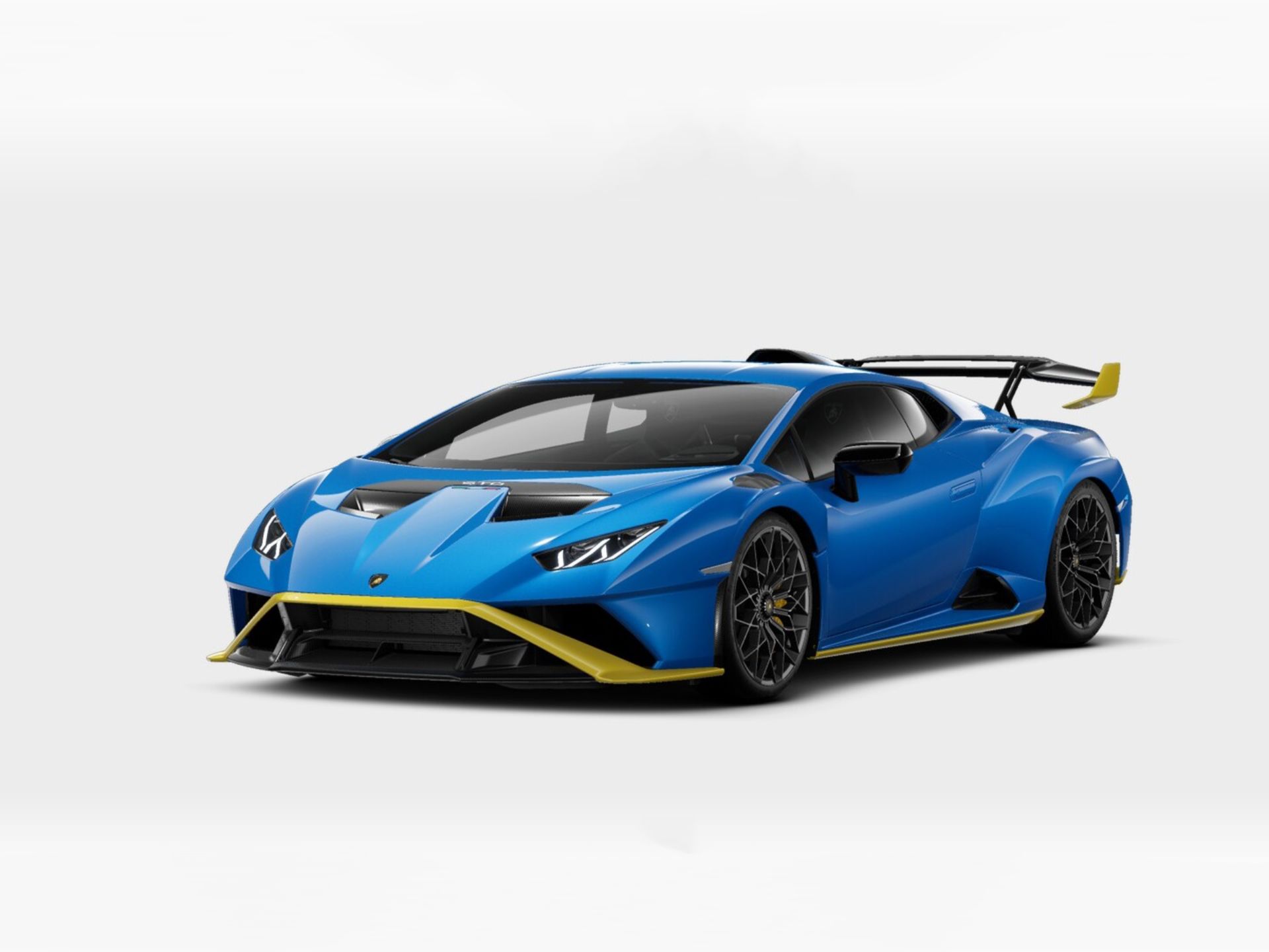 LAMBORGHINI HURACAN STO - BLU NETHUNS WITH GIALLO 