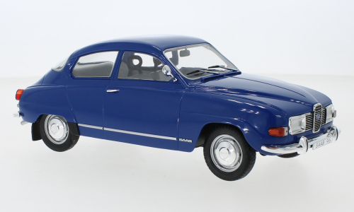 Saab 96 V4, blauw, 1971