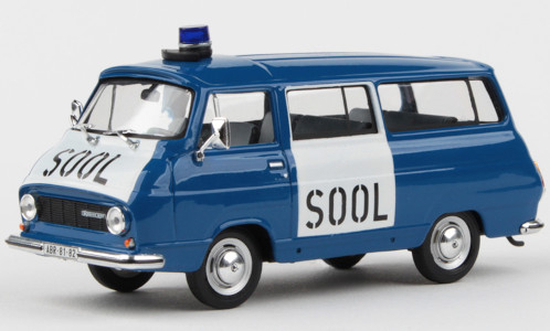 Skoda 1203 Mikrobus, SOOL, 1974 , blauw