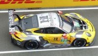 PORSCHE 911 RSR-19 N°72 HUB AUTO RACING 1ER HYPERPOLE LMGTE PRO CLASS 24H LE MANS 2021