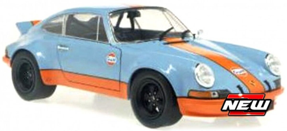 Opera Frustrerend Deter Schaalmodel Porsche 911 Rsr Gulf ,licht Blauw , Oranje 1:18 | Solido