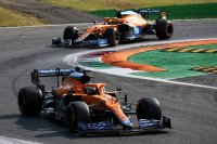 2-CAR SET MCLAREN F1 TEAM MCL35M 1-2 FINISH RICCIARDO/NORRIS ITALIAN GP 2021