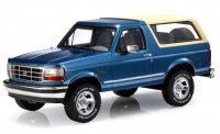 Ford Bronco 1992 , blue ,beige