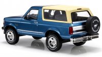 Ford Bronco 1992 , blue ,beige