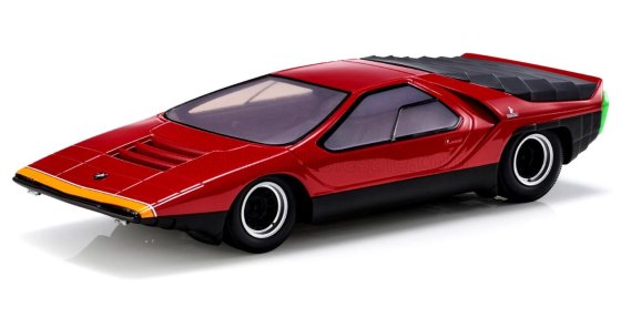 ALFA ROMEO CARABO BERTONE 1968 - Rouge