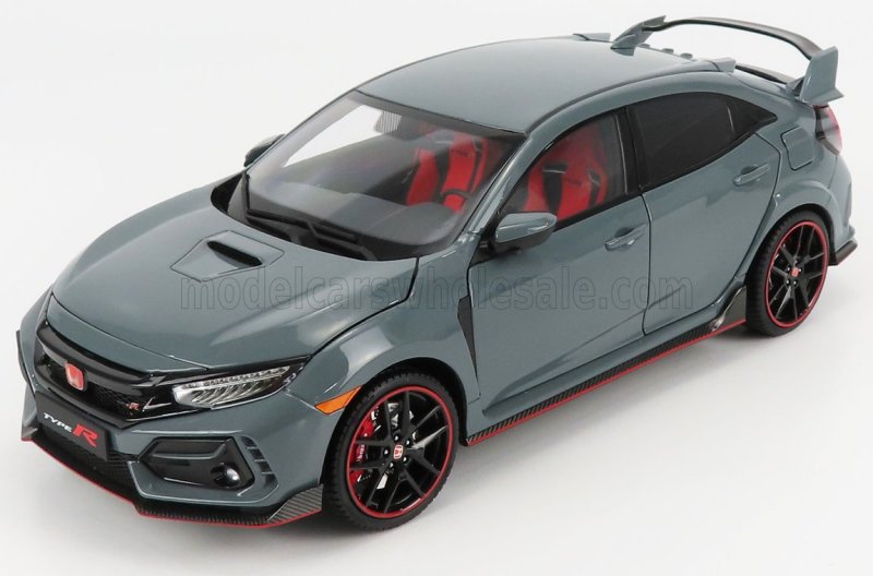 Verbergen automaat Gelijk Schaalmodel Honda - Civic Type-r (fk8) 2020 - Grijs 1/18 | Lcd-model