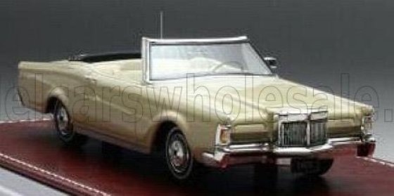 LINCOLN - CONTINENTAL MARK III CONVERTIBLE 1971 - JAUNE