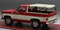 CHEVROLET - BLAZER K5 1973 OPEN TOP - ROUGE /  WIT