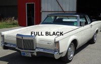 LINCOLN - CONTINENTAL MARK III FARM AND RANCH 1971 - ZWART