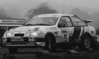 Ford Sierra RS Cosworth, No.21, RAC Rally, J.McRae/R.Arthur, 1989