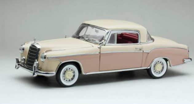 Mercedes Benz 220 SE Coupé, cream/pink , 1958