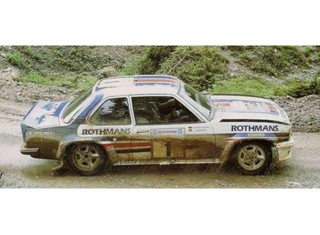 Opel Ascona B 400, No.1, Rothmans Racing, Rothmans