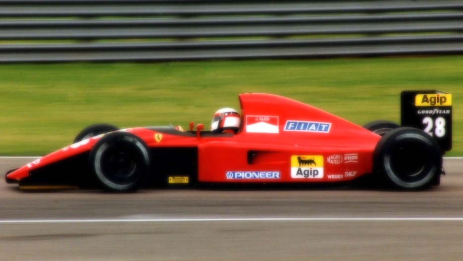 F1 Ferrari 643, germany Gp 1991, 3rd Place - With 